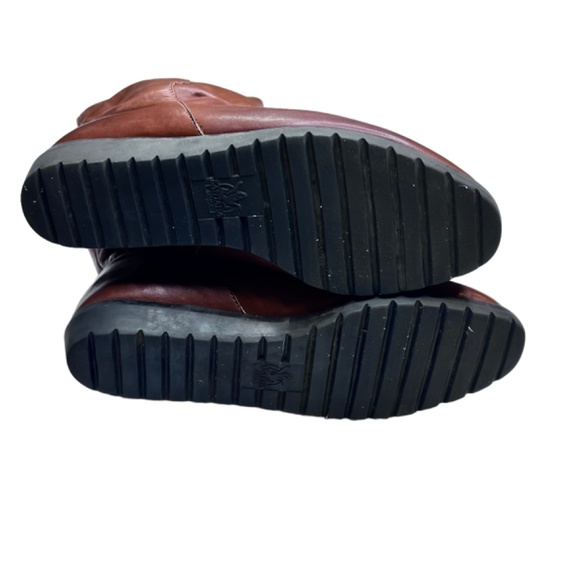 Santana Canada 664 Leather Knee High Waterproof Brown Boots - Picture 3 of 15